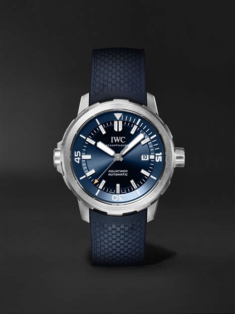 iwc aquatimer blue|iwc aquatimer cousteau diver.